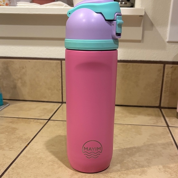 Other - Kids Swim Water Bottle - Pink and Purple